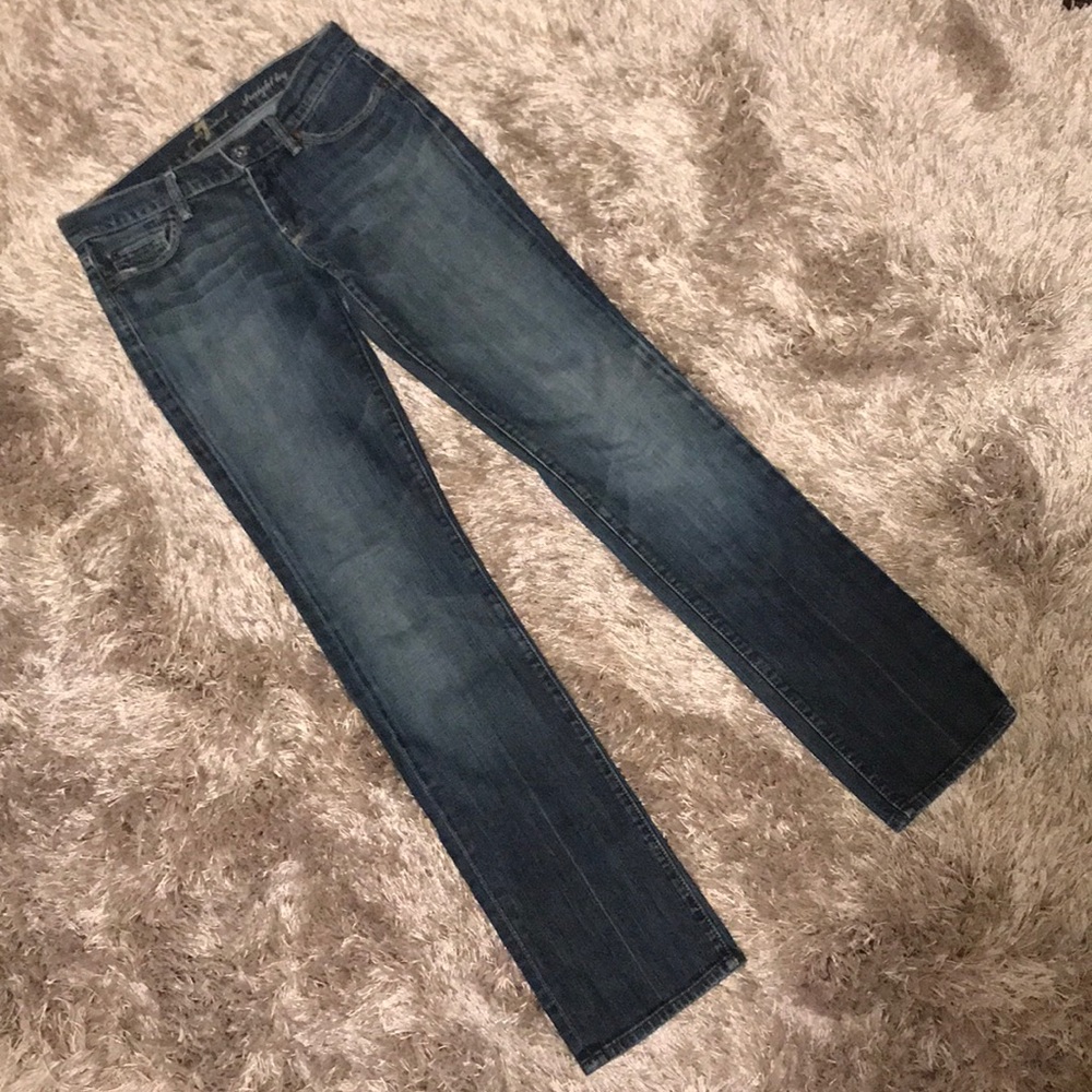 7 For All Mankind Straight Leg Jeans